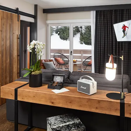 Hotell Ecrin Blanc - Aquapark Courchevel